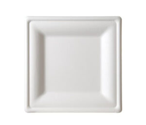 Pack de 50 uds de platos cuadrados desechables