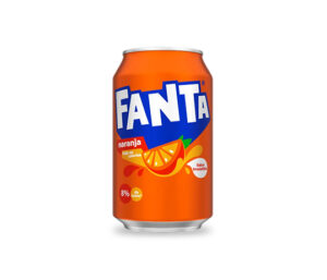 Pack 8u. Fanta Naranja 33cl lata