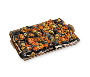 Mini focaccia mediterránea (Bandeja de 24uds)