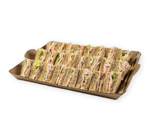 Mini sándwich de pavo con mostaza y miel (Bandeja de 24uds)