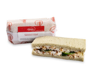 Sándwich artesanal de gorgonzola y nueces (bandeja de 12uds)