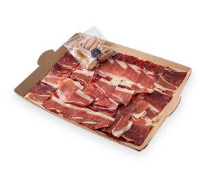 Jamón ibérico con picos gourmet (360 gr. aprox.)