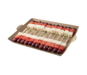 Bandeja de Brochetas de fruta de temporada (24ud.)