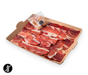 Jamón ibérico con picos gourmet sin gluten (360 gr. aprox.)