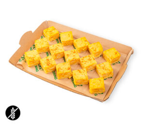 Bocaditos de tortilla de patatas con picos gourmet sin gluten (bandeja de 15 uds)